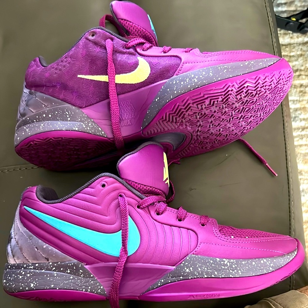 Size 10 Nike Ja 2 Purple Sky Basketball Shoes
